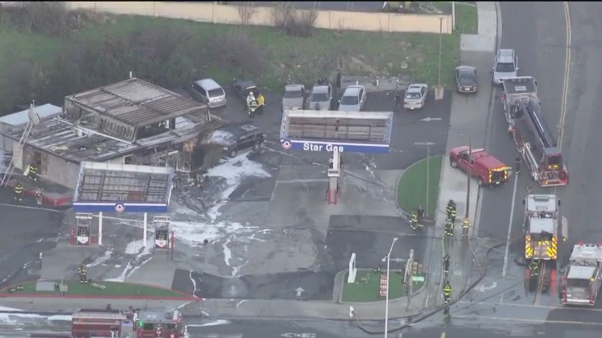 Firefighters extinguish gas station fire in Antioch